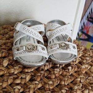 MICHAEL KORS white Sandals
